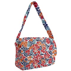 Colorfuleclecticfloralpattern Courier Bag by BellaVistaTshirt02