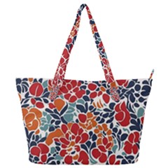 Colorfuleclecticfloralpattern Full Print Shoulder Bag by BellaVistaTshirt02