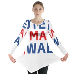 Vote Kamala Walz Long Sleeve Tunic 