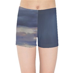 Twilight Serenade Print Kids  Sports Shorts