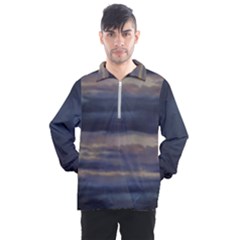 Twilight Serenade Print Men s Half Zip Pullover