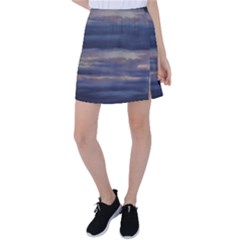 Twilight Serenade Print Tennis Skirt by dflcprintsclothing