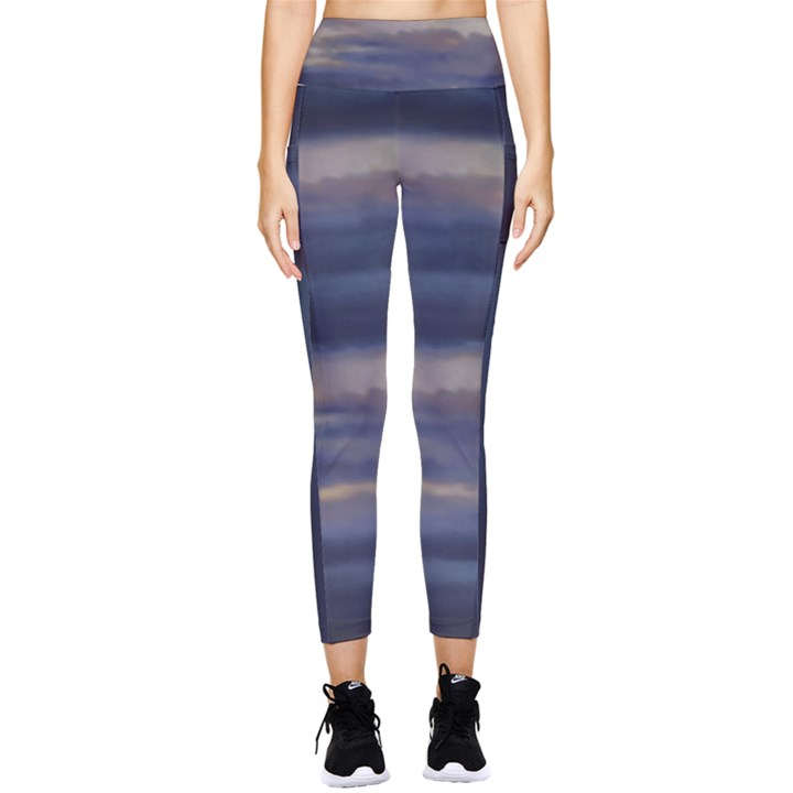 Twilight Serenade Print Pocket Leggings 