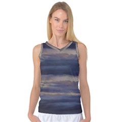 Twilight Serenade Print Women s Basketball Tank Top