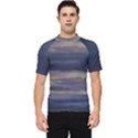 Twilight Serenade Print Men s Short Sleeve Rash Guard View1