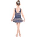 Twilight Serenade Print Kids  Skater Dress Swimsuit View2