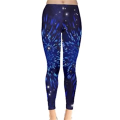 Star Universe Space Starry Sky Everyday Leggings  by anzea