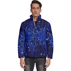 Star Universe Space Starry Sky Men s Puffer Bubble Jacket Coat