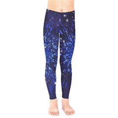 Star Universe Space Starry Sky Kids  Leggings by anzea