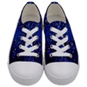 Star Universe Space Starry Sky Kids  Low Top Canvas Sneakers View1