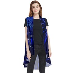 Star Universe Space Starry Sky Sleeveless Chiffon Waistcoat Shirt