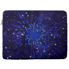 Star Universe Space Starry Sky 17  Vertical Laptop Sleeve Case With Pocket