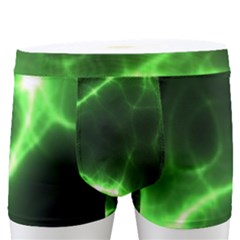 Lightning Electricity Pattern Green Men s Boxer Briefs by anzea