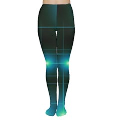 Light Shining Lighting Blue Night Tights