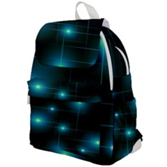 Light Shining Lighting Blue Night Top Flap Backpack by anzea