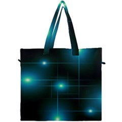 Light Shining Lighting Blue Night Canvas Travel Bag by anzea