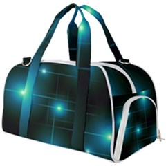 Light Shining Lighting Blue Night Burner Gym Duffle Bag by anzea