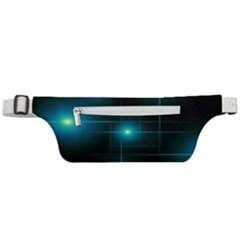 Light Shining Lighting Blue Night Active Waist Bag