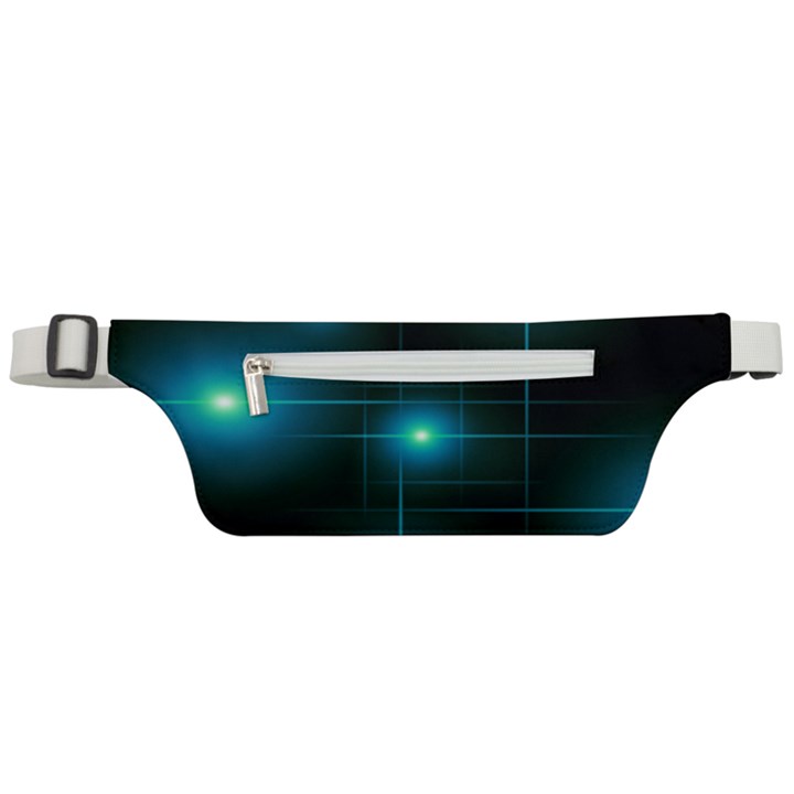 Light Shining Lighting Blue Night Active Waist Bag