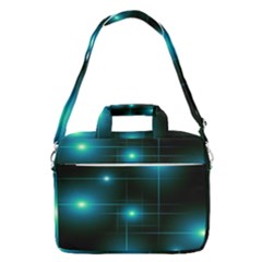 Light Shining Lighting Blue Night Macbook Pro 15  Shoulder Laptop Bag by anzea