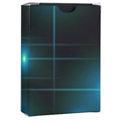 Light Shining Lighting Blue Night Playing Cards Single Design (rectangle) With Custom Box by anzea