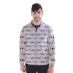 Wine Glass Pattern Men s Windbreaker by anzea