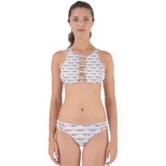 Wine Glass Pattern Perfectly Cut Out Bikini Set by anzea