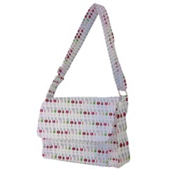 Wine Glass Pattern Full Print Messenger Bag (s) by anzea