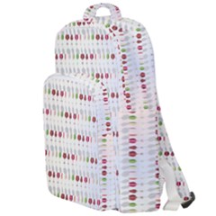 Wine Glass Pattern Double Compartment Backpack by anzea