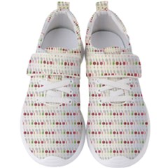 Wine Glass Pattern Men s Velcro Strap Shoes