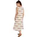 Wine Glass Pattern Summer Maxi Dress View2