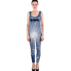 Network Technology Connection One Piece Catsuit by anzea