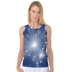 Network Technology Connection Women s Basketball Tank Top