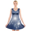 Network Technology Connection V-Neck Sleeveless Dress View1