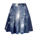 Network Technology Connection High Waist Skirt View1