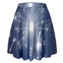 Network Technology Connection High Waist Skirt View2