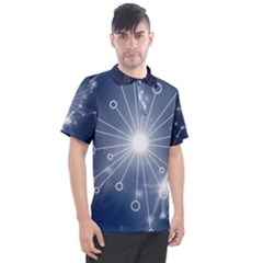 Network Technology Connection Men s Polo T-shirt