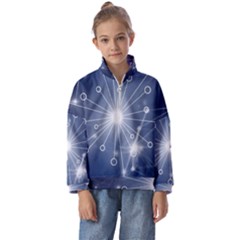 Network Technology Connection Kids  Half Zip Hoodie