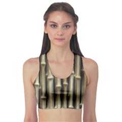 Bamboo Grass Fitness Sports Bra by anzea