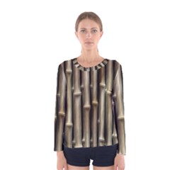 Bamboo Grass Women s Long Sleeve T-shirt