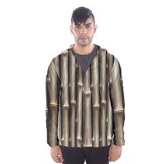 Bamboo Grass Men s Hooded Windbreaker