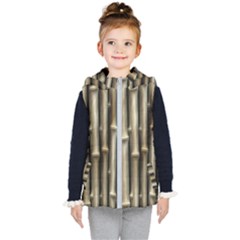 Bamboo Grass Kids  Hooded Puffer Vest