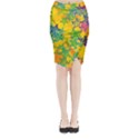 Star Homepage Abstract Midi Wrap Pencil Skirt View1