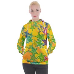 Star Homepage Abstract Women s Hooded Pullover