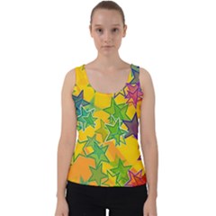 Star Homepage Abstract Velvet Tank Top