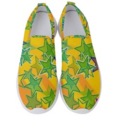 Star Homepage Abstract Men s Slip On Sneakers