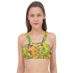 Star Homepage Abstract Cage Up Bikini Top