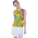 Star Homepage Abstract Women s Sleeveless Sports Top View1