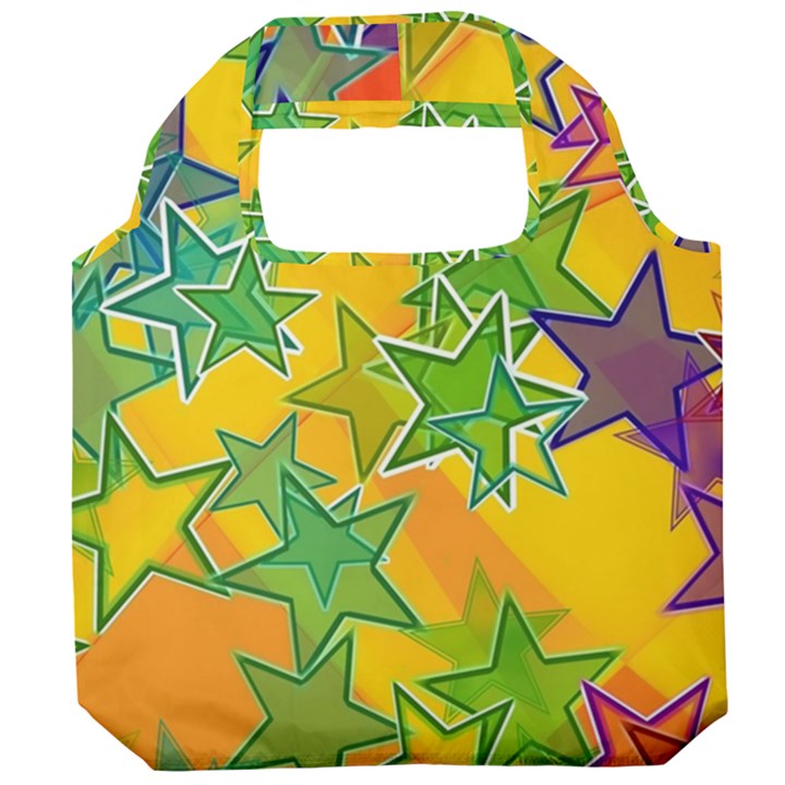 Star Homepage Abstract Foldable Grocery Recycle Bag