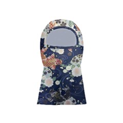 Japanese Wave Koi Illustration Pattern Balaclava Face Mask